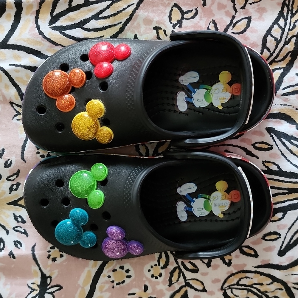 Kids Mickey Mouse Crocs Size C9